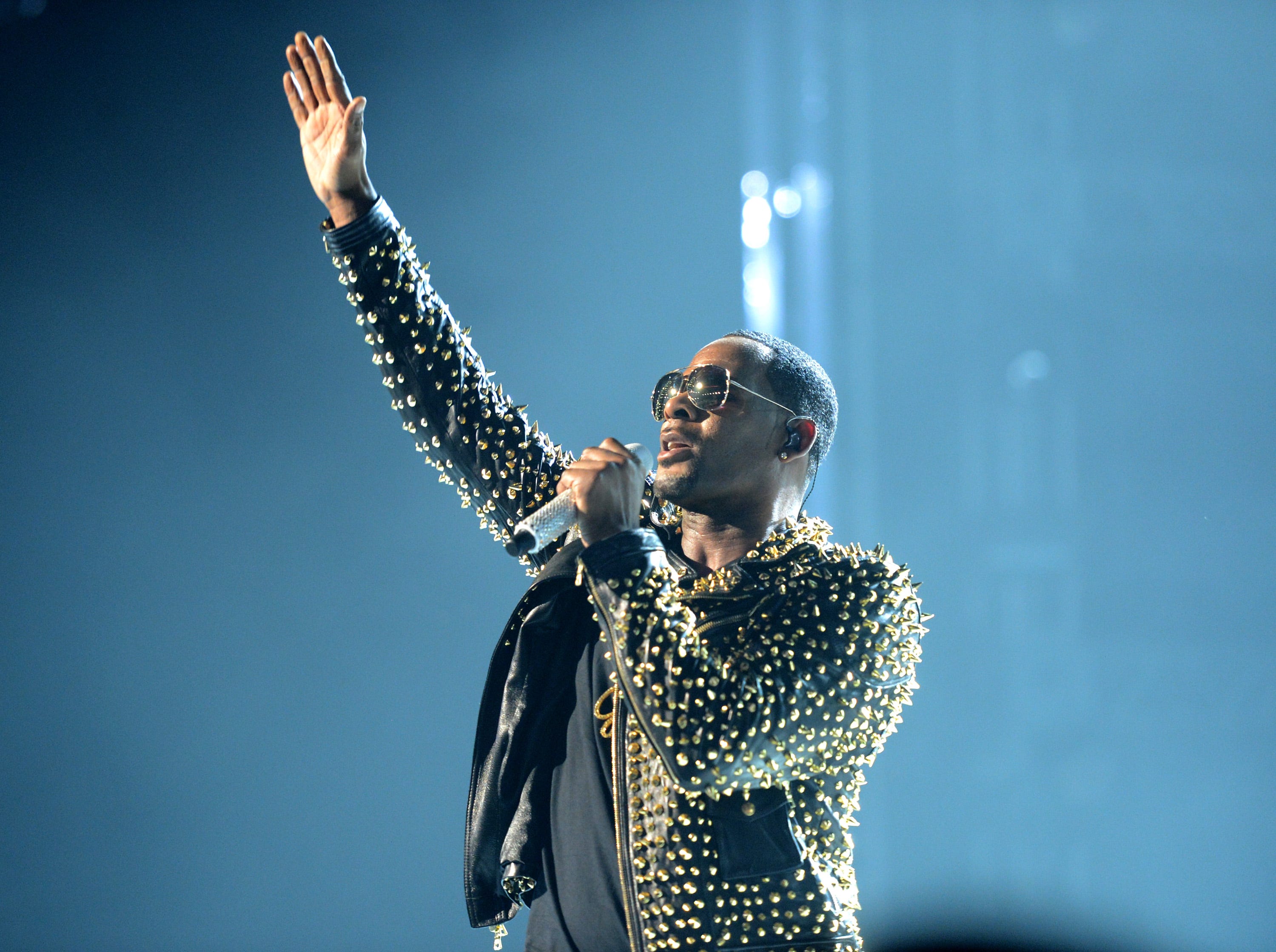 Singer R. Kelly performs onstage during the 2013 BET Awards at Nokia Theatre L.A. Live on June 30, 2013 in Los Angeles.