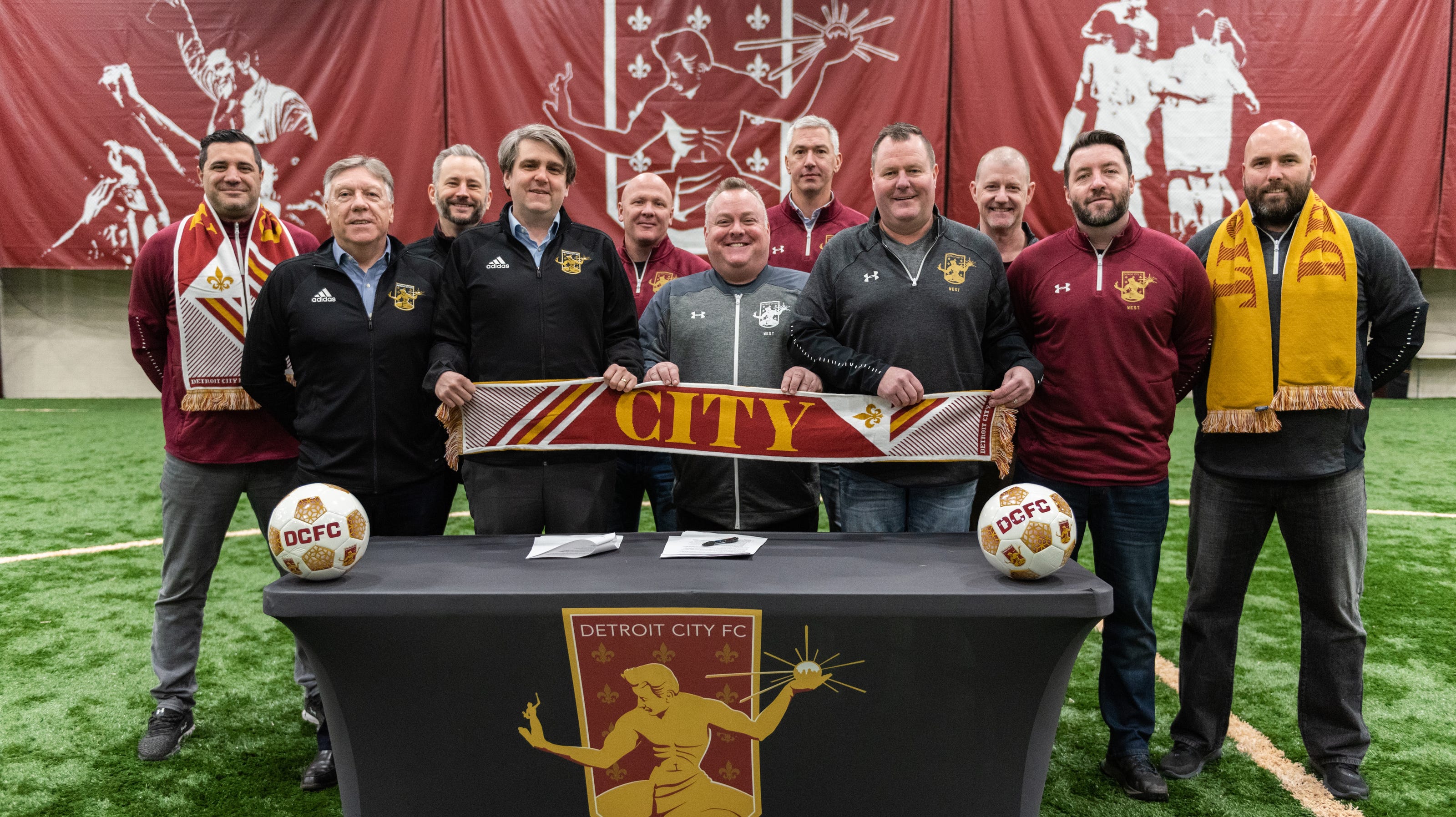 detroit city fc joins forces with canton genesee youth organizations