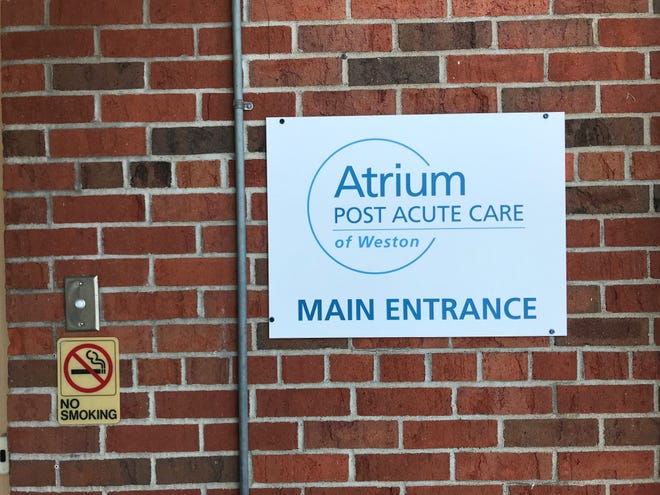 The main entrance to Atrium Post Acute Care of Weston. The senior living home closed abruptly on Jan. 23, 2019, despite a notice from the state compelling them not to close without a relocation plan, as it would be against Wisconsin law.