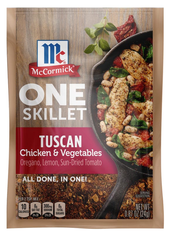 This McCormick meal was produced in part through artificial intelligence.