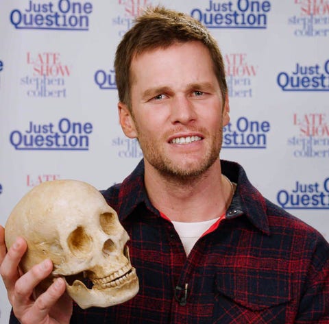 Tom Brady went all in for his Hamlet.