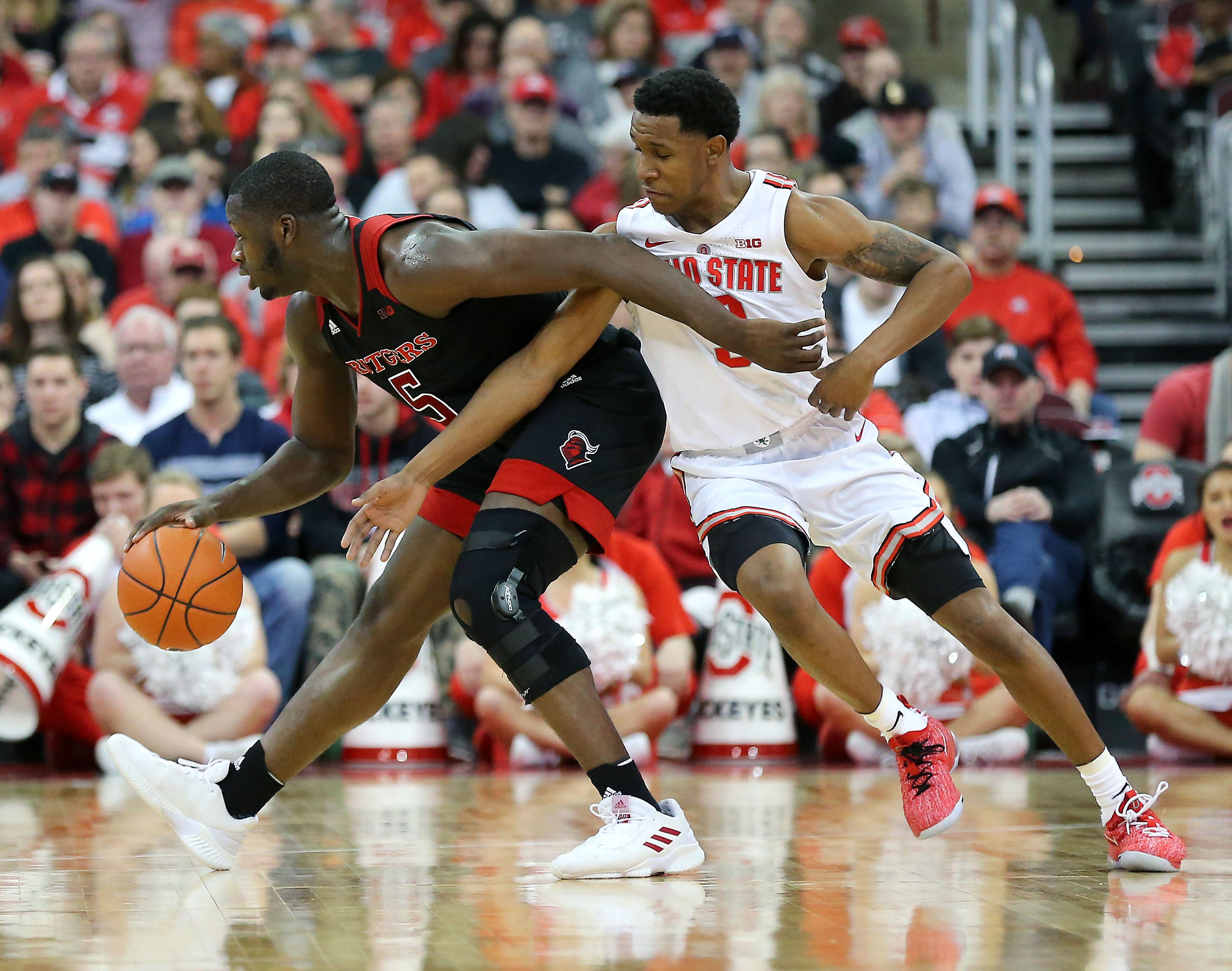 Rutgers Basketball Ohio State Rolls Behind Wesson