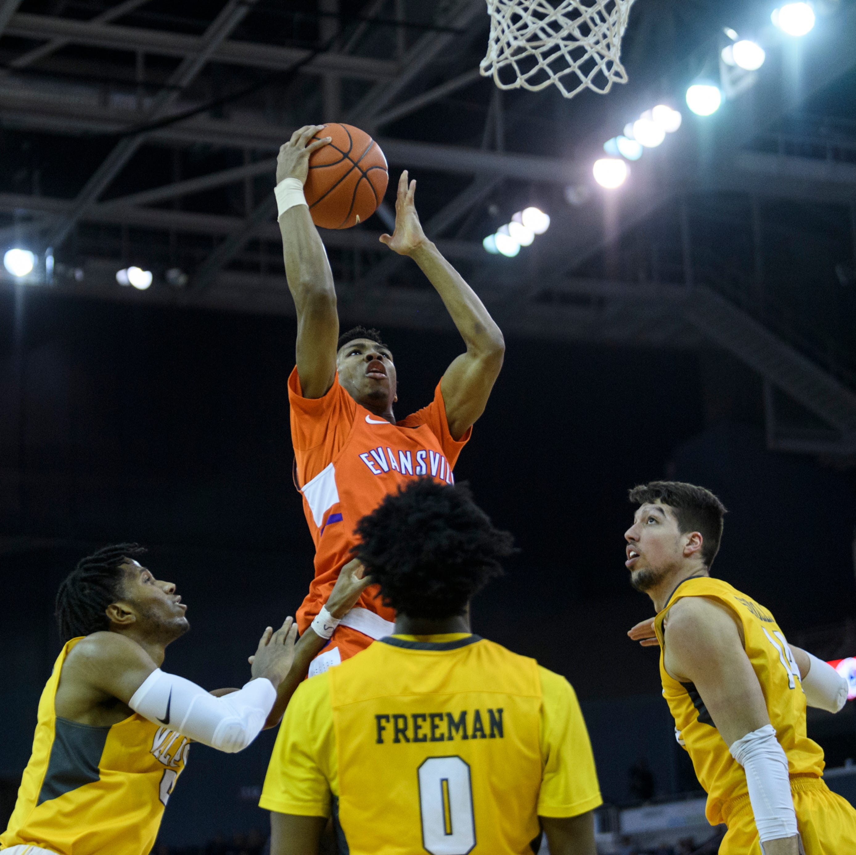 Evansville basketball ends skid with doubledigit home win over Valpo