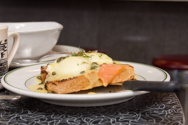 Smoked-salmon Benedict is one of the Kenosha Restaurant Week specials at breakfast-and-lunch spot The Coffee Pot, 4914 Seventh Ave. in Kenosha. The event expands beyond Kenosha city limits this year, with 40 restaurants participating.