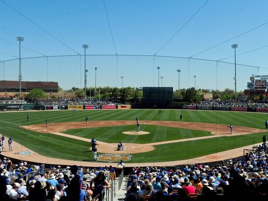 Camelback Ranch Glendale Seating Chart