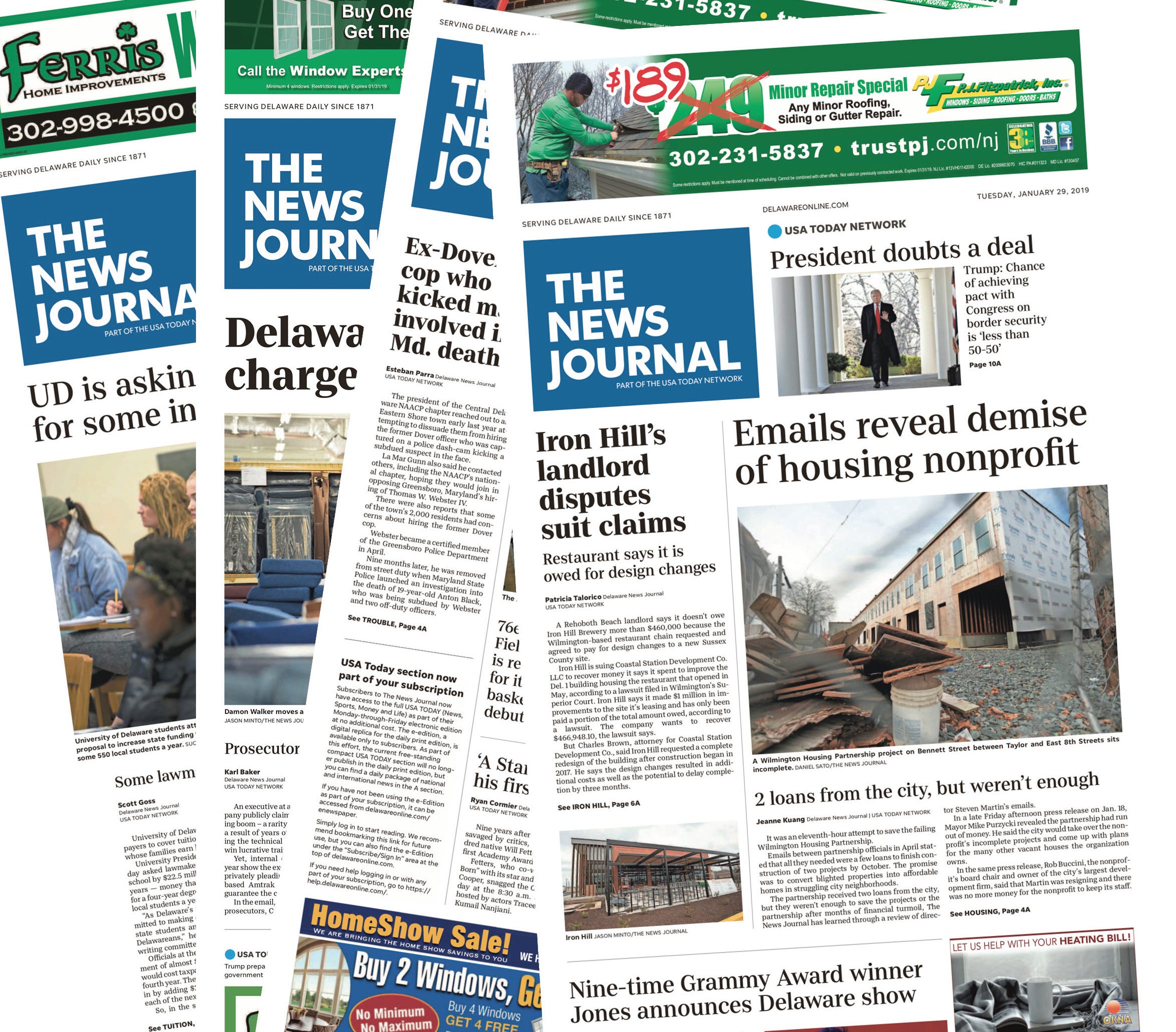 In Delaware, illegal blackandwhite license plates are all around