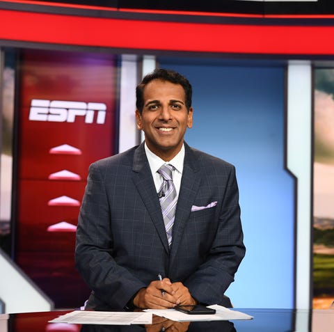 One of ESPN host Adnan Virk's many duties at the...