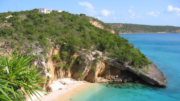 it may be hard to find, but Anguilla's Little Bay...