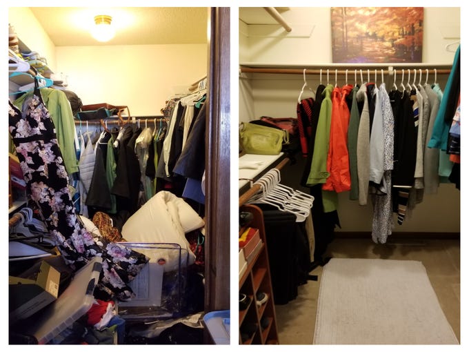 Marie Kondo Iowans organize their closets