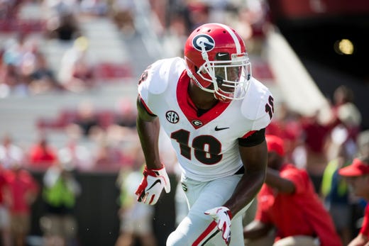 24. Oakland Raiders — Deandre Baker, CB, Georgia: After scoring the edge rusher at the top of the draft, the fundamentally sound Baker would bolster the back end for a defense that allowed 36 touchdowns through the air and a 101.0 passer rating against in 2018.
