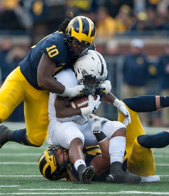 28. Los Angeles Chargers — Devin Bush, LB, Michigan: The Chargers have one of the league’s more dynamic edge-rushing tandems in Joey Bosa and Melvin Ingram, but could use some more production from the second level of its defense, especially if Denzel Perryman bolts in free agency.