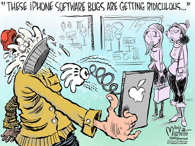 iPhone software commentary from Andy Marlette
