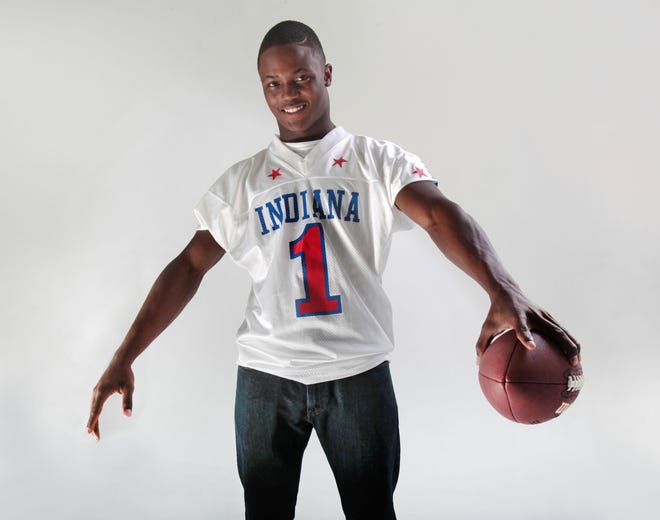 Cathedral's Terry McLaurin, an Ohio State recruit, was named the 2013 IndyStar Mr. Football.