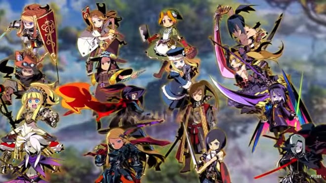 Etrian Odyssey Nexus Party Guide 11 Lineups Class