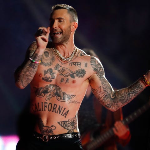 Adam Levine of Maroon 5.