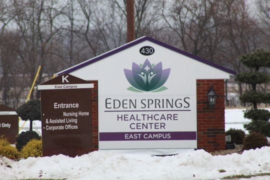 Eden Springs has been put into a receivership and is trying to pay off several overdue utility and pharmacy bills, as well reduce its tax delinquency with the Sandusky County treasurer's office.