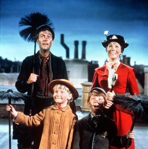 A scene from the 1964 film "Mary Poppins,"...