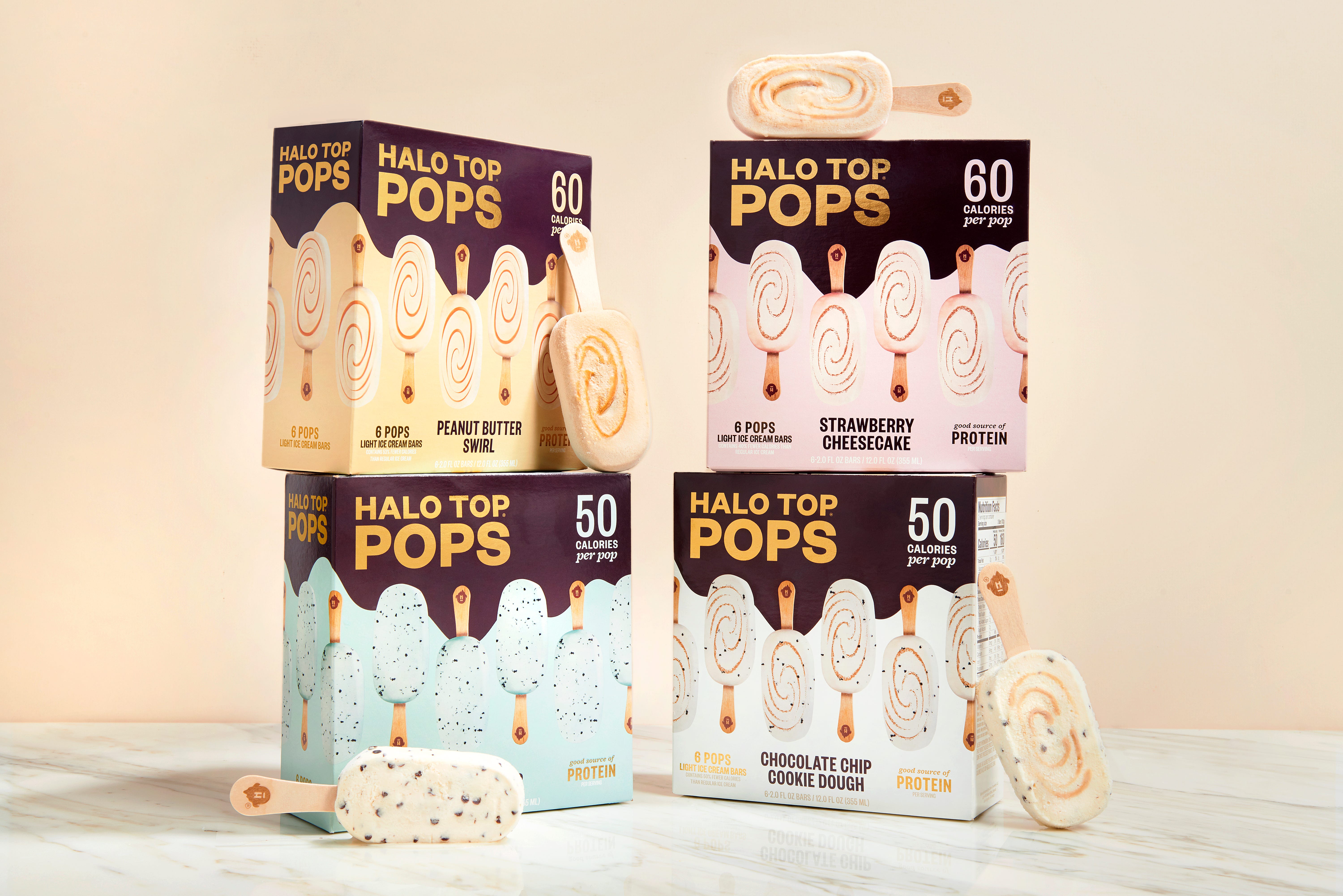 Halo Top Pops: Low-calorie ice cream now in