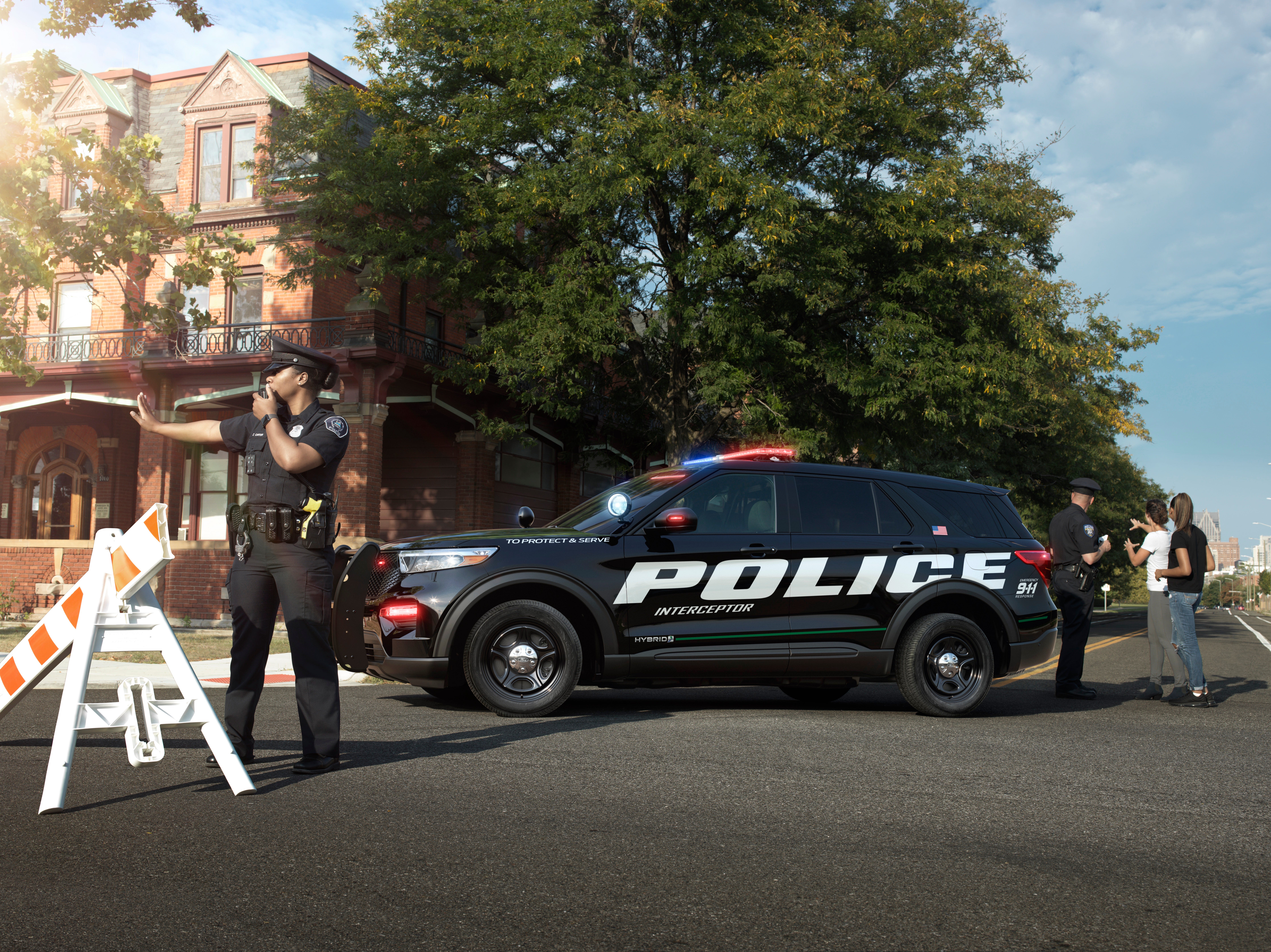 Ford Explorer Police Car Has Hidden Lifesaving Design