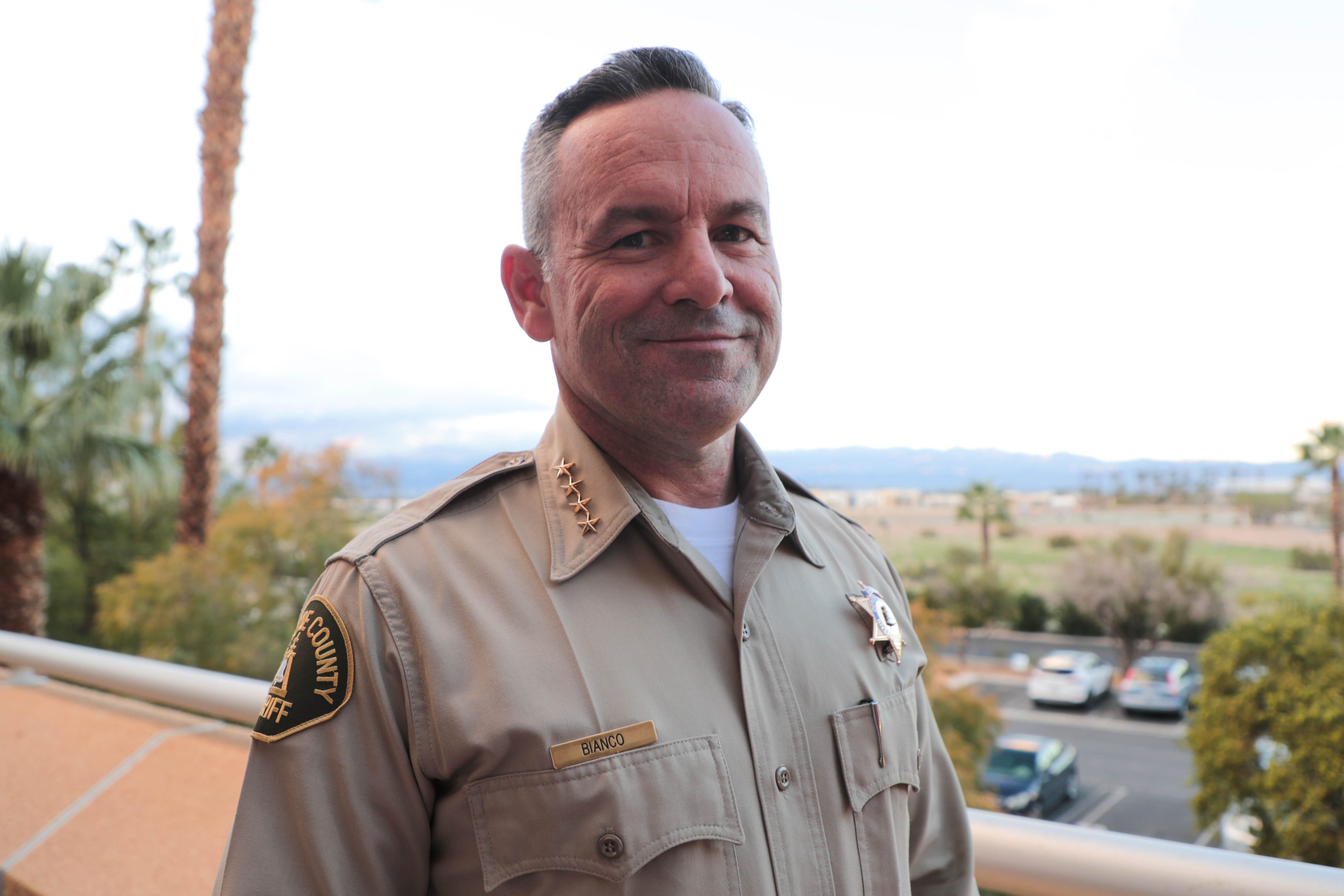 Riverside Sheriff Chad Bianco defends past Oath membership as some call for his resignation