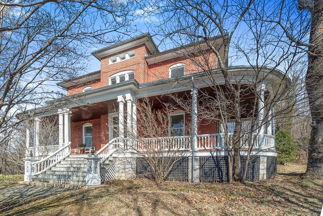This T.J. Collins and Sons design has only had two owners. The home, called Braeburn, was built in 1901 and sits on a 9.1 acre property. It is for sale for $495,000 and located on Braeburn Place.