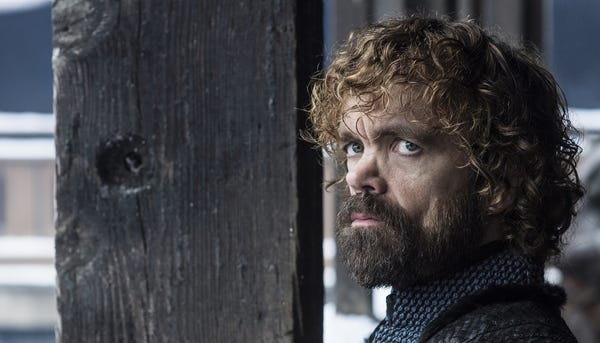 Peter Dinklage as Tyrion on "Game of Thrones."