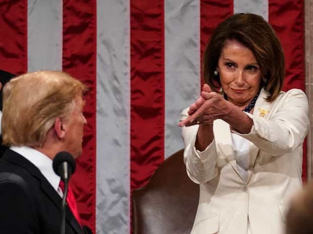Nancy Pelosi State Of The Union Clapping At Trump Wasn T Sarcastic