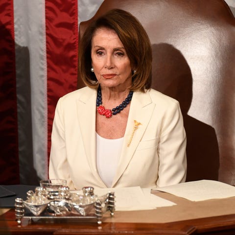 Speaker of the House Nancy Pelosi (D-Calif.)...