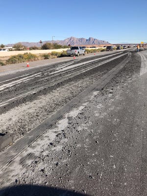An asphalt spill on I-10 near Picacho Peak shut eastbound lanes Thursday afternoon.