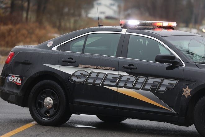 Monroe County Sheriff’s Office patrol car.