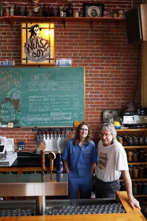 Jay and Lori Wince opened Weasel Boy Brewing Company on Muskingum Avenue in 2008.