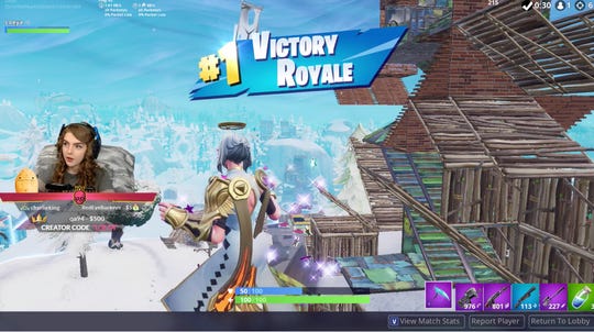 on video game streaming service twitch professional fortnite player loeya draws thousands as - fortnite v bucks amazon pc