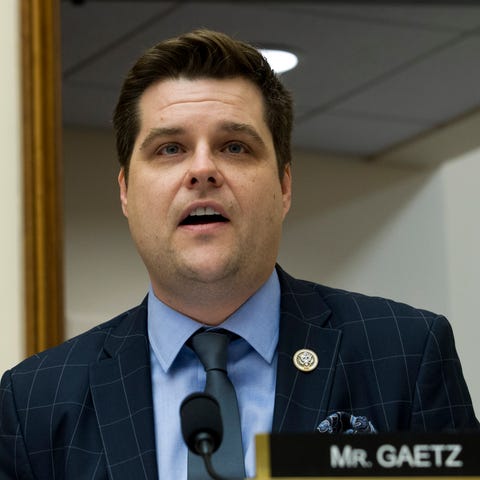 Rep. Matt Gaetz, R-Fla., speaks during the House...