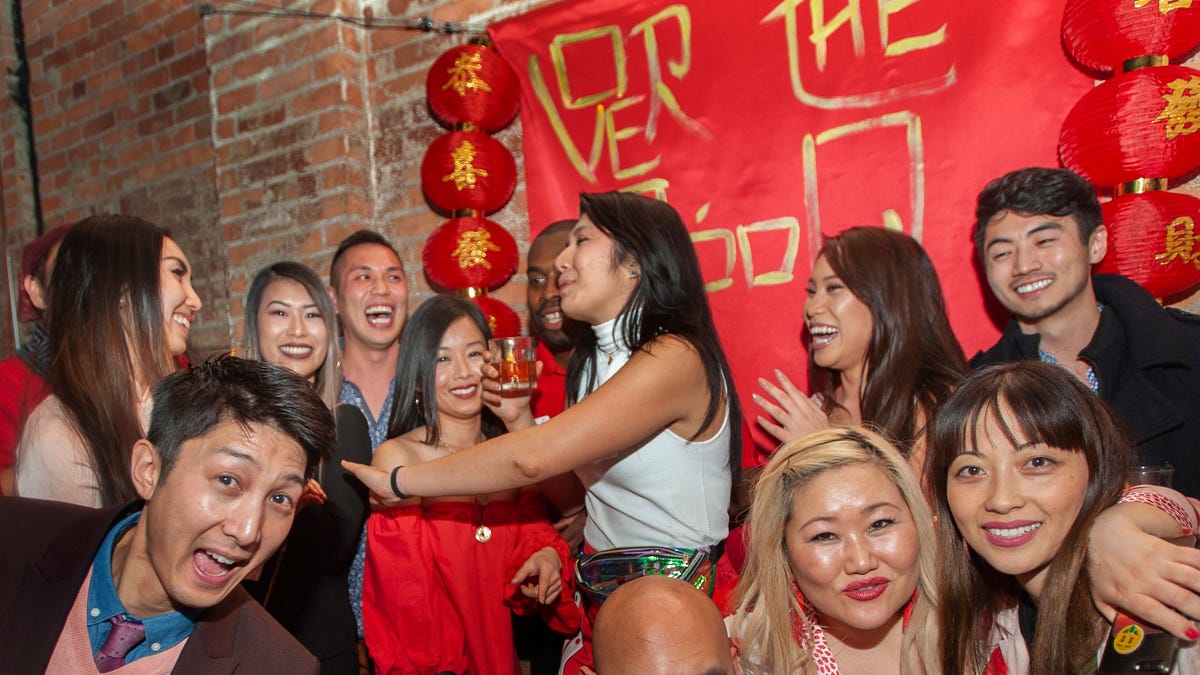 Image result for asian party goer