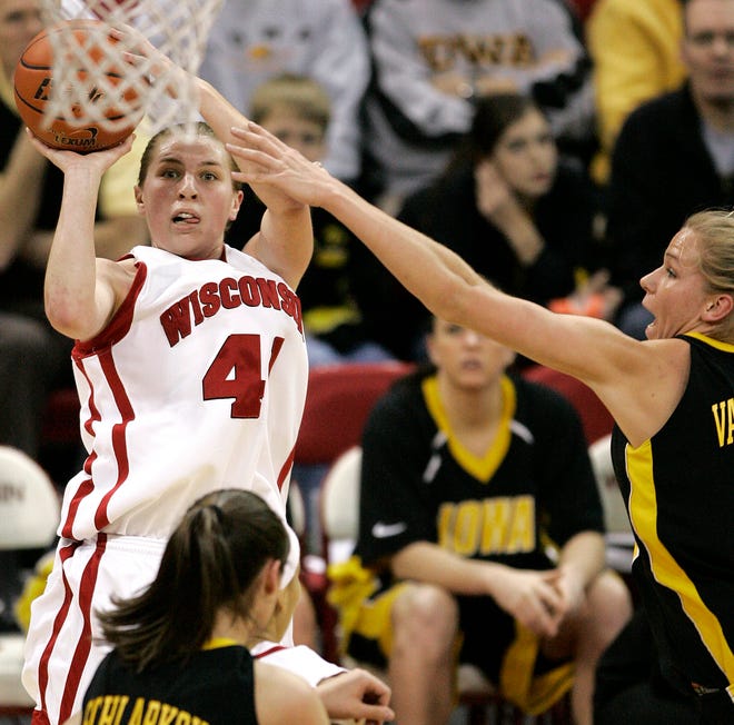 Jolene Anderson, the all-time leading scorer in Wisconsin history, also hailed from South Shore. With Iowa's Megan Gustafson, the tiny Wisconsin high school with 53 students now holds two program career scoring records in the Big Ten.