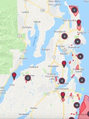 Live Updates Kitsap County Snow Storm Closes Roads Cuts Power