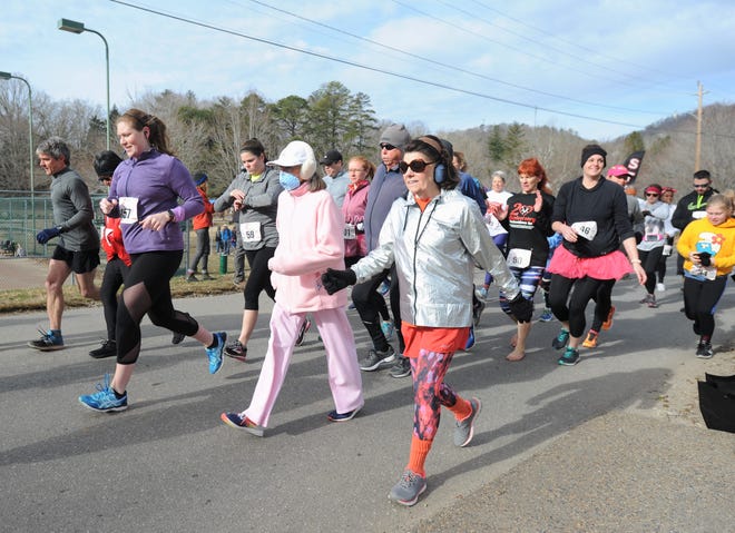 The Black Mountain Recreation & Parks department presents the return of the annual Valentine's Day 5K run on Feb. 12 at Lake Tomahawk.