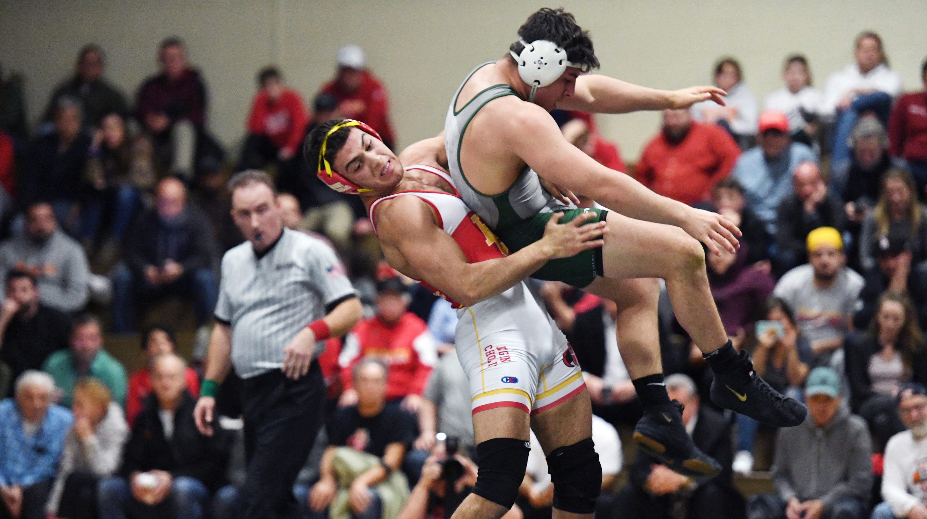 Bergen Catholic wrestling storms to eighthstraight sectional title
