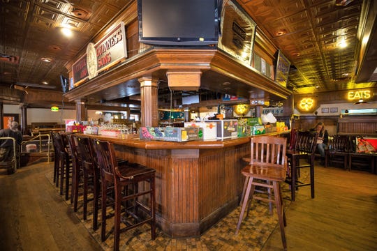 What once was the buzzing center of a good time at Dublin's Street Pub and Grill was a placeholder for boxes of items to be auctioned off on February 9, 2019.