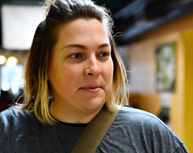 Brittany O'Farrell, of Stewartstown, at Southern York County Branch YMCA in Shrewsbury, Saturday, Feb. 9, 2019. Dawn J. Sagert photo