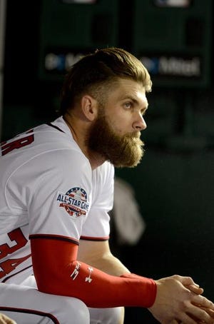 Bryce Harper is among dozens of free agents still looking for jobs.