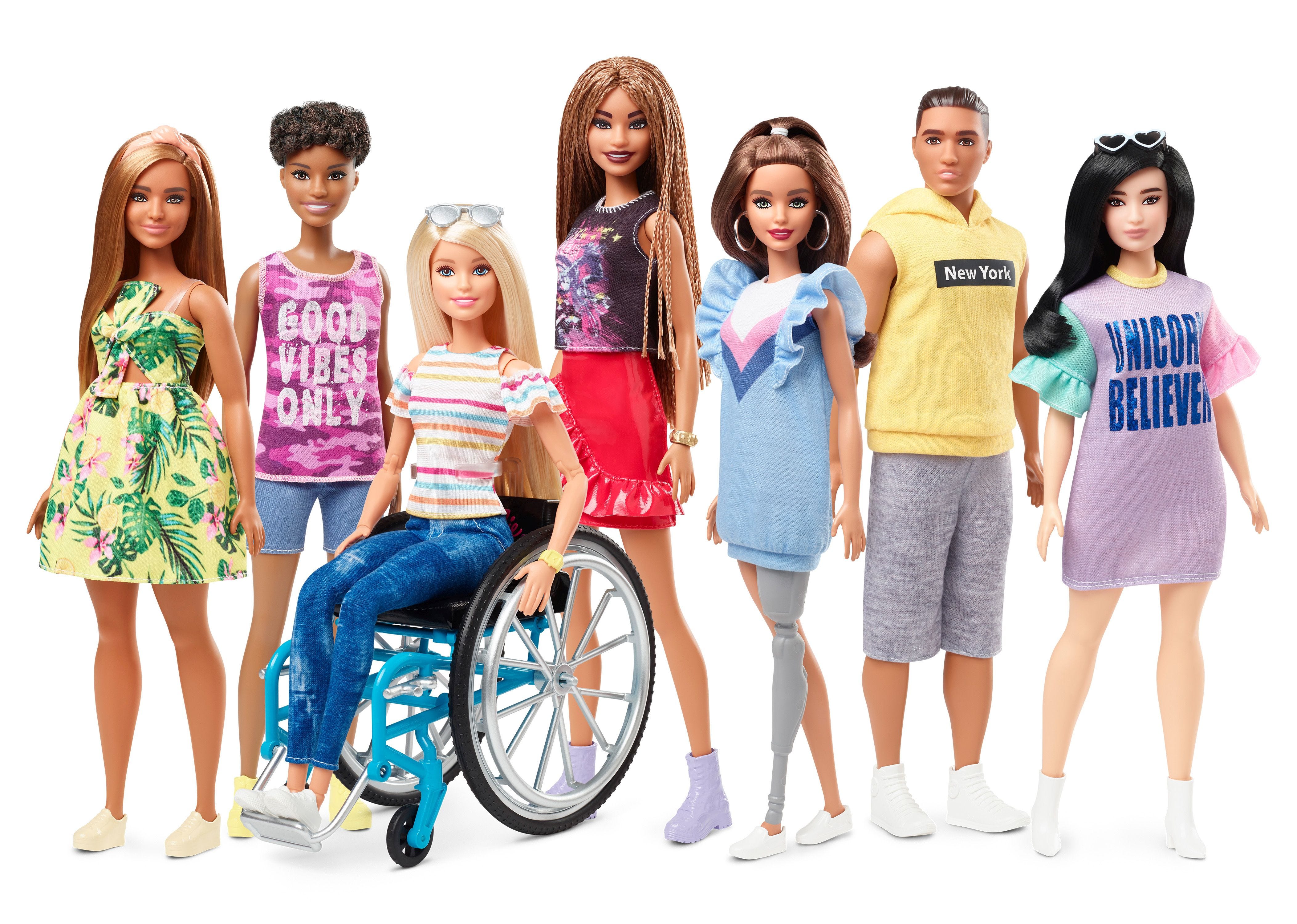 barbie with wheelchair