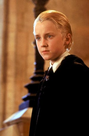 Tom Felton was 13 jaar oud toen hij begon met het spelen van Draco Malfoy "Harry Potter" de bioscoop