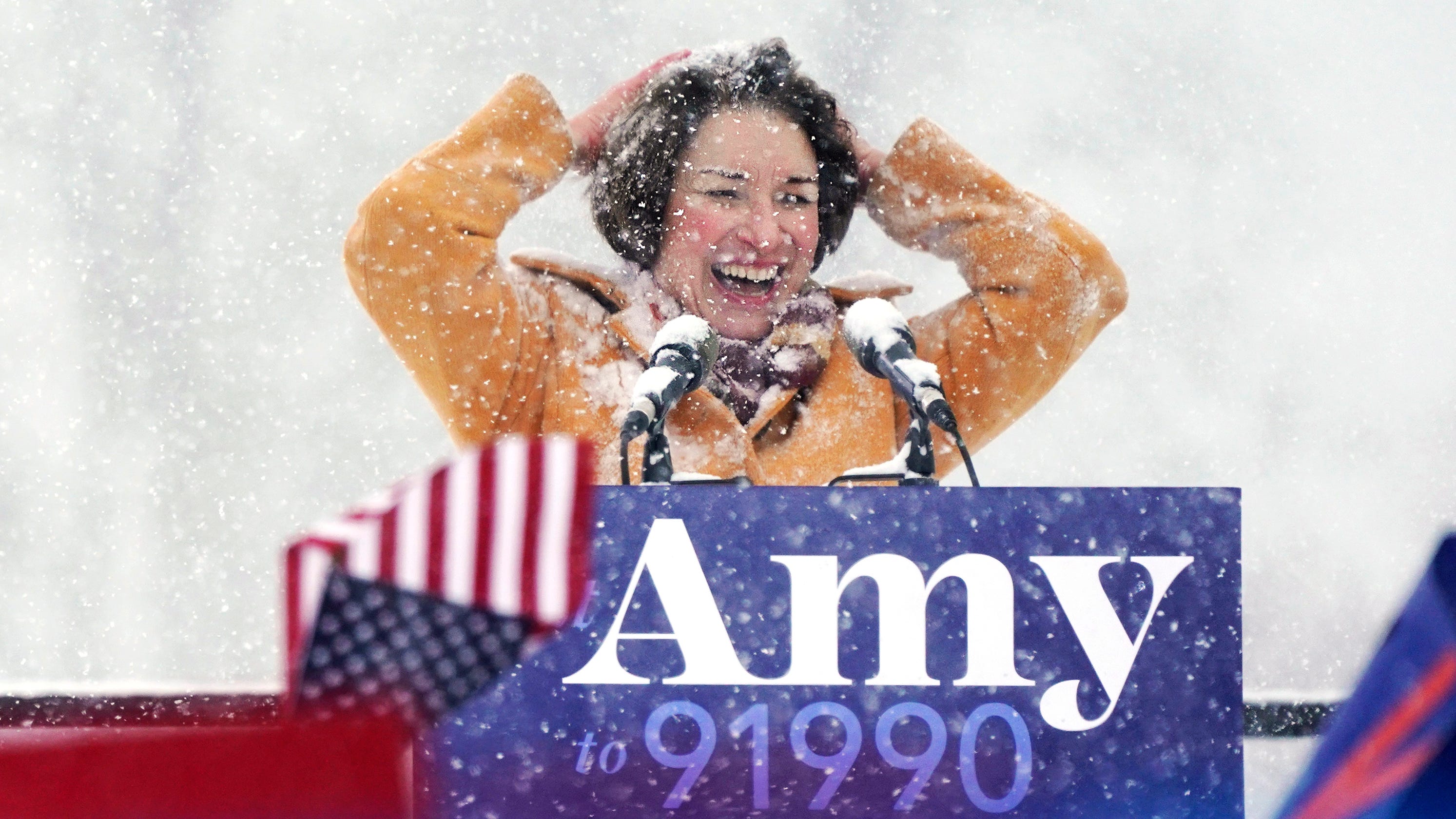 Amy Klobuchar enters 2020 presidential race at chilly Minnesota rally