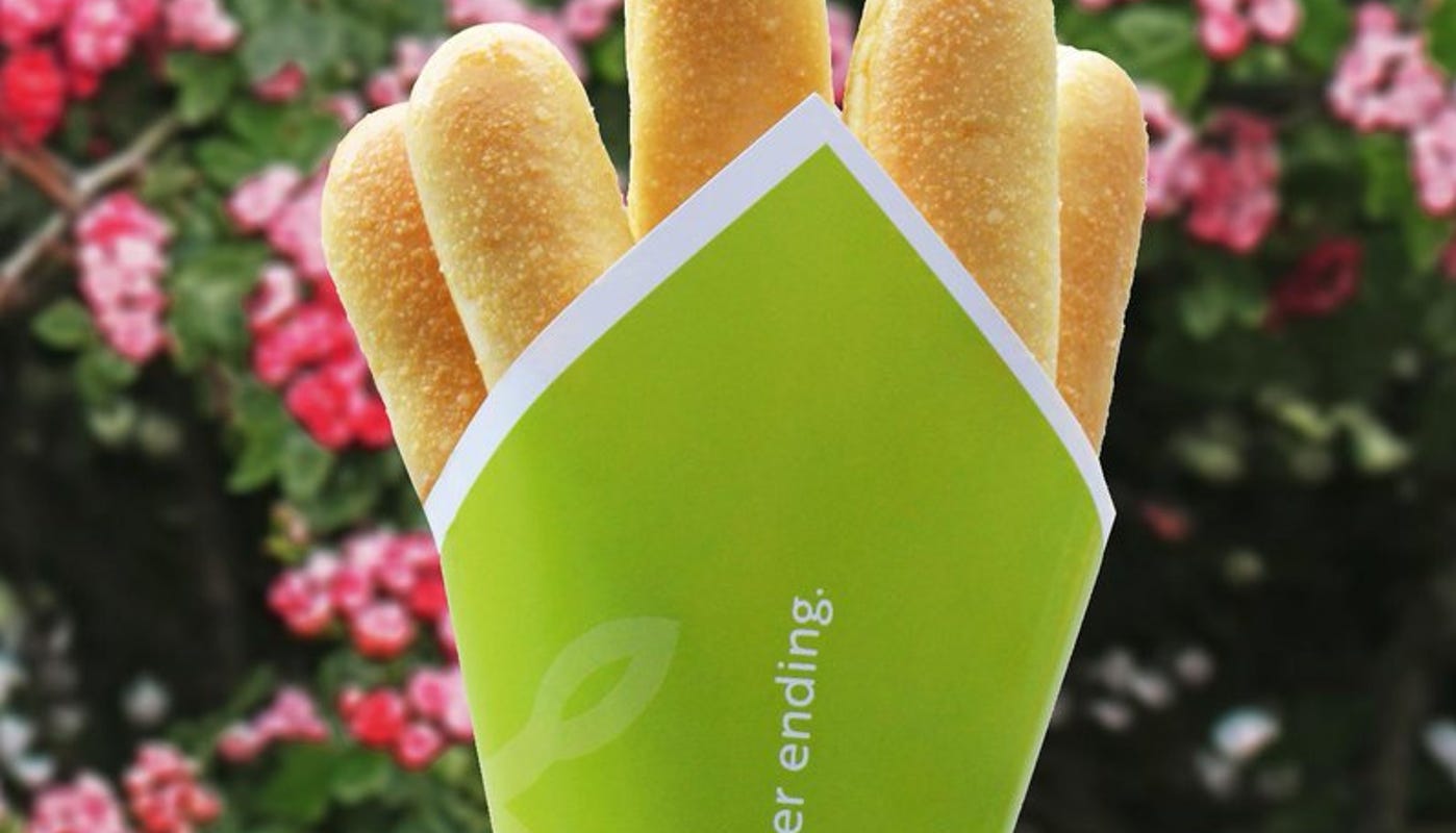 Olive Garden Bouquet Of Breadsticks For Valentine S Day