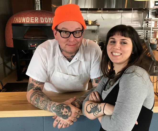Adam and Alicia Sweet own King Dough pizzeria. The restaurant opened in the Holy Cross area of Indianapolis in January 2019.