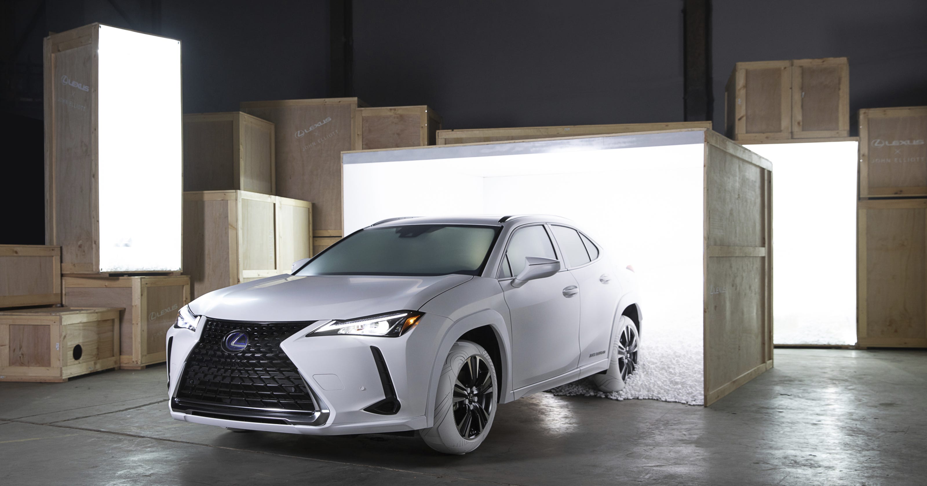 Lexus Ux Wears Tires Inspired By Nike Air Force 1 Sneakers