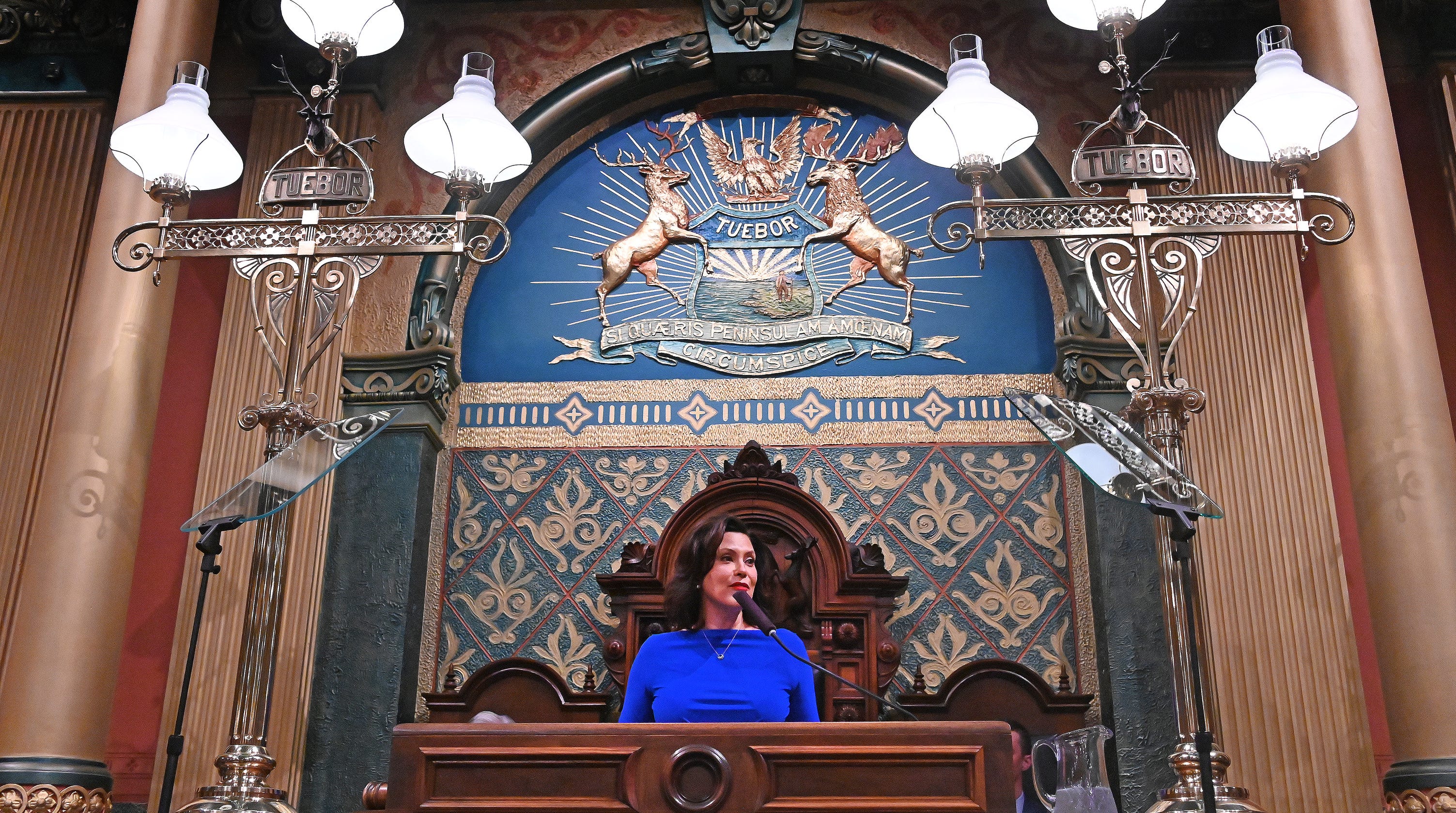 State of the State: Whitmer vows to tackle road, education ‘crises’3006 x 1680