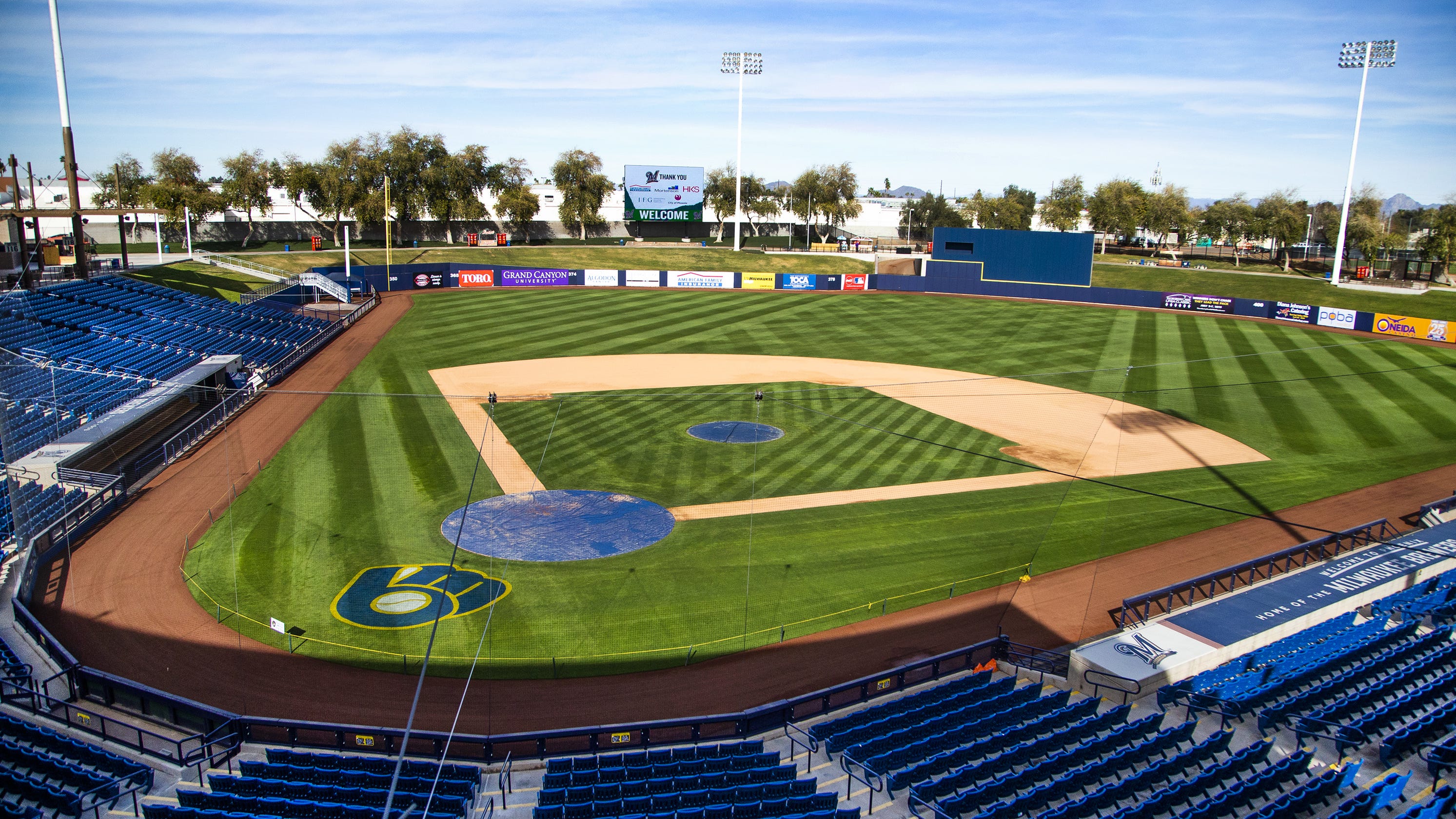 Milwaukee Brewers unveil new spring training facility in Maryvale Milwaukee Brewers unveil new spring training facility in Maryvale