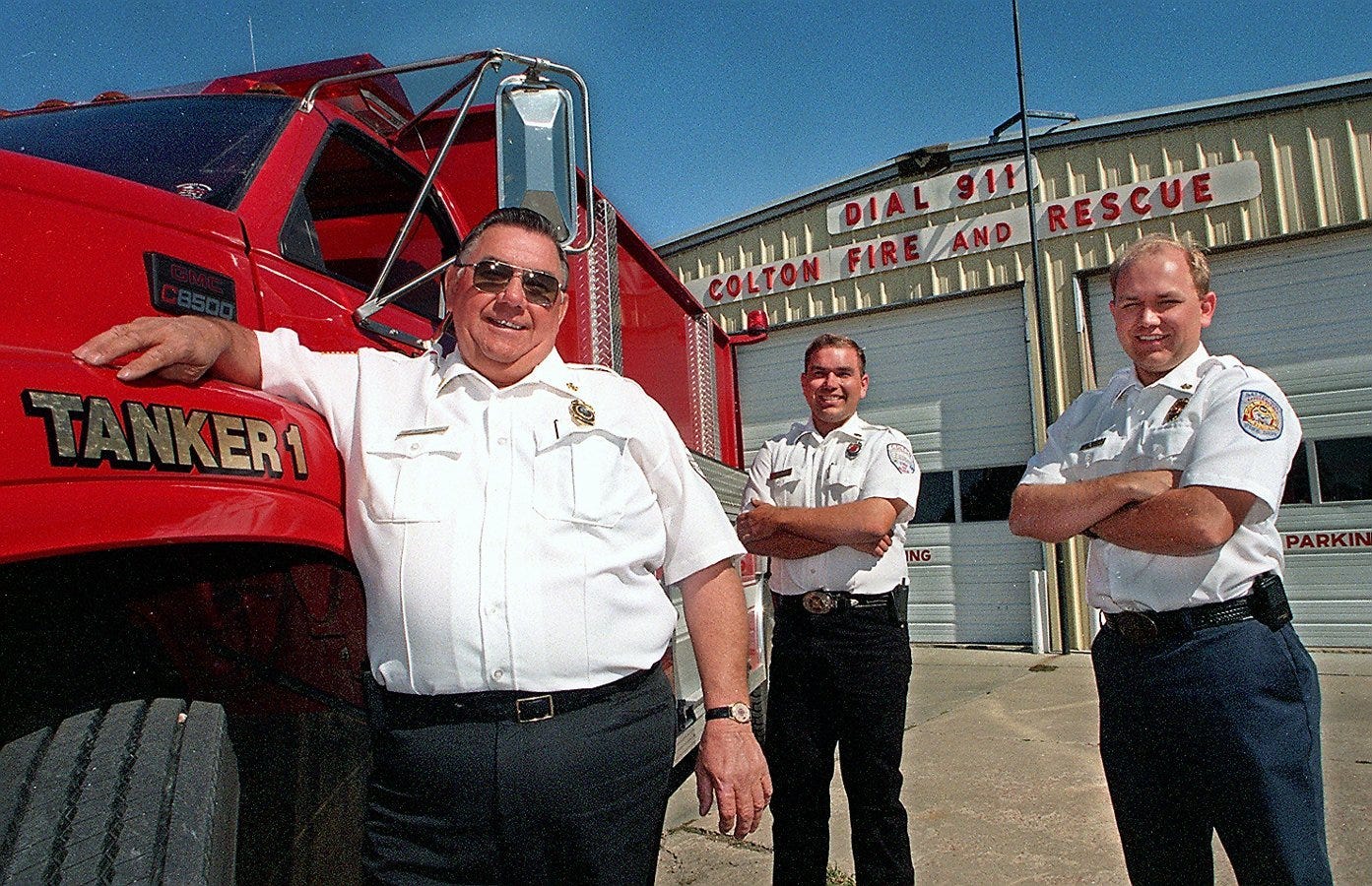 'It's in the blood' Firefighters span four family generations